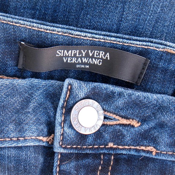 Simply Vera Vera Wang Capri Mid Rise Tag Sz 6P - Picture 4 of 7